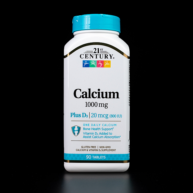 Calcium 1000 mg + D3 20 mcg (90 tabs)  