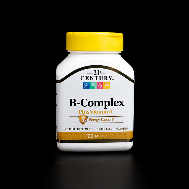 B-Complex Plus Vitamin C (100 tabs)
