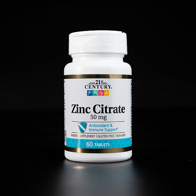Zinc Citrate 50 mg (60 tab)  