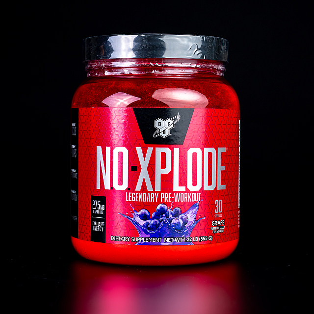 N.O.-XPLODE Pre-Workout Igniter New Formula! 30 serv. (555 g) USA Grape 