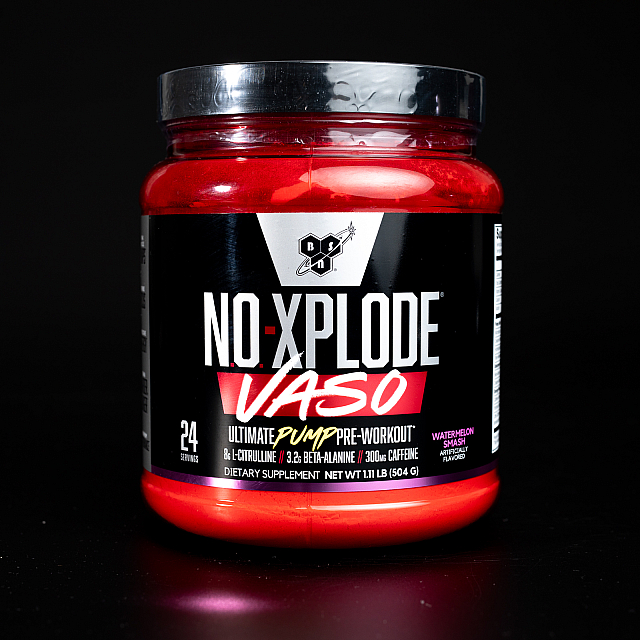 N.O.-XPLODE VASO, Ultimate Pump Pre-Workout (504 g) USA Watermelon smash