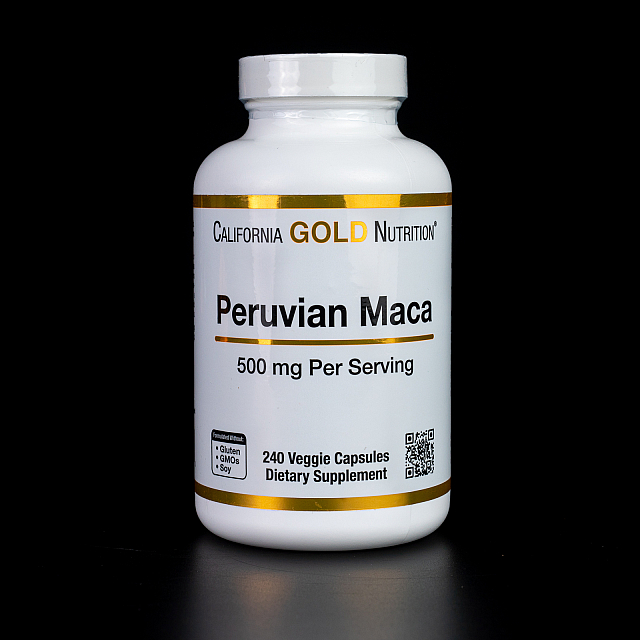 Peruvian Maca 500 mg (240 veg caps)  