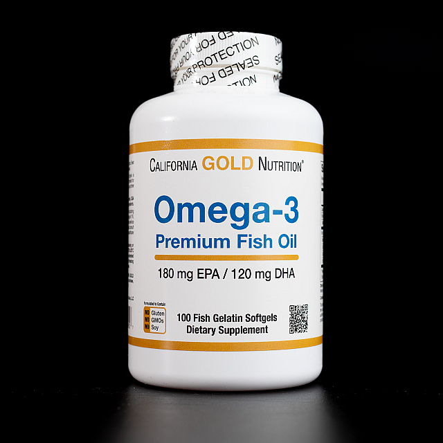 Omega-3 Premium Fish Oil (100 fish softgels)  