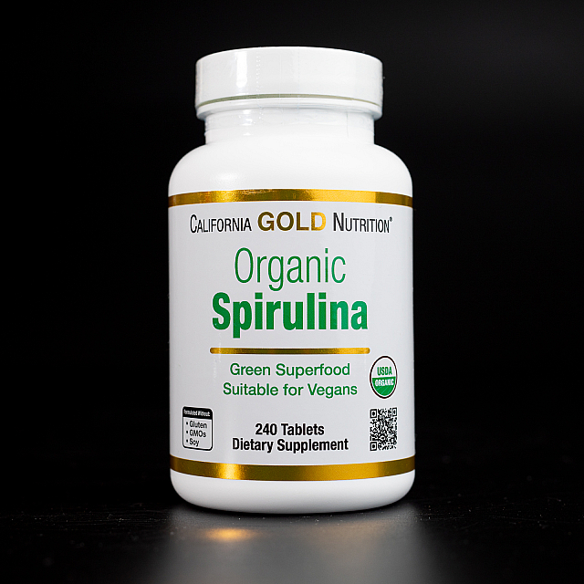 Organic Spirulina (240 tabs)