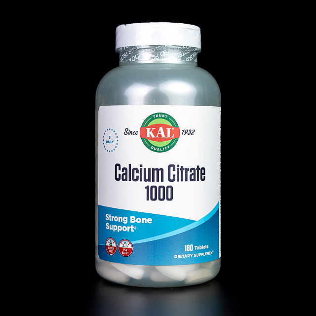Calcium Citrate 1000 (333 mg per Tablet) (180 tabs)