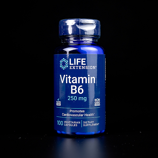 Vitamin B6 250 mg (100 veg caps)