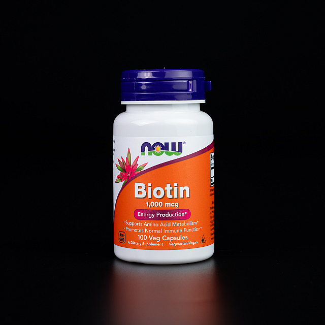 Biotin 1,000 mcg (100 caps)  
