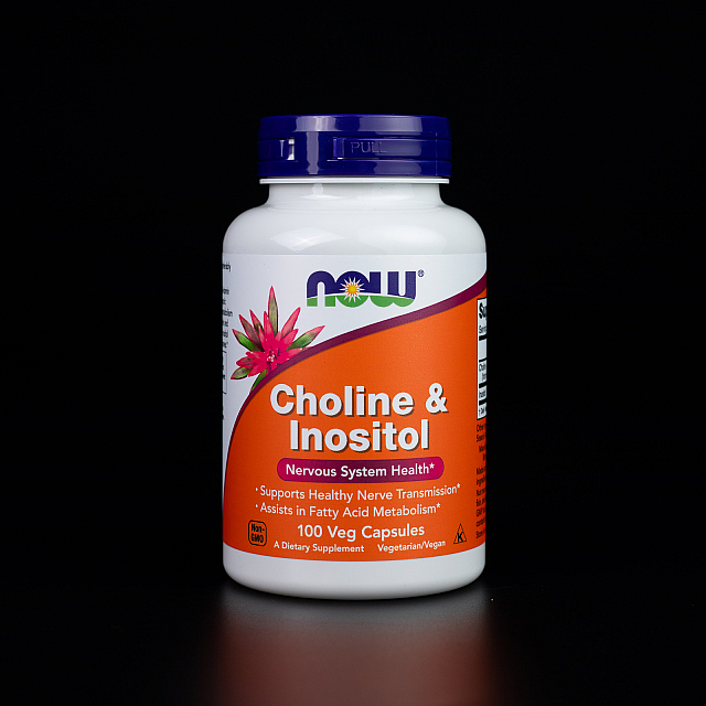 Choline & Inositol 500 mg (100 caps)  