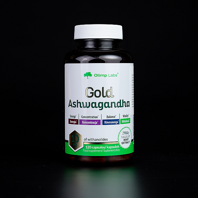 Gold Ashwagandgha 200 mg (120 caps)  