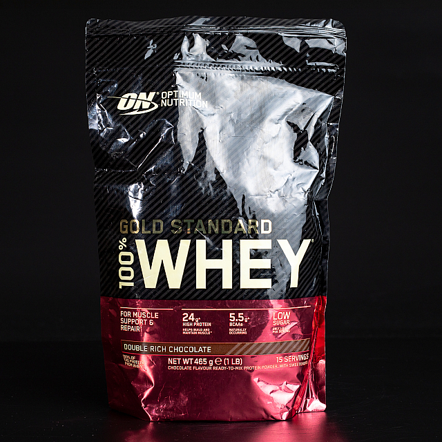 100% Whey Gold Standard (465 g) EU Double rich chocolate