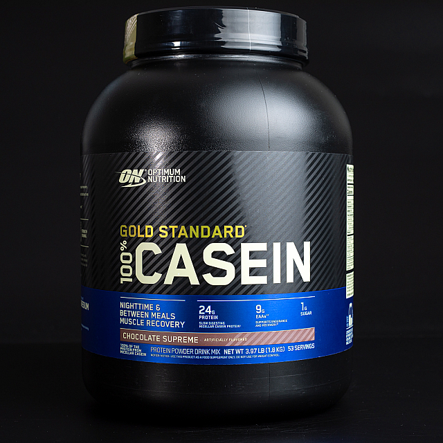 100% Gold Standard Casein (1,8 kg) USA Chocolate supreme 