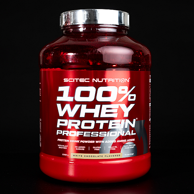 100% Whey Protein Professional (2,3 kg) White chocolate 