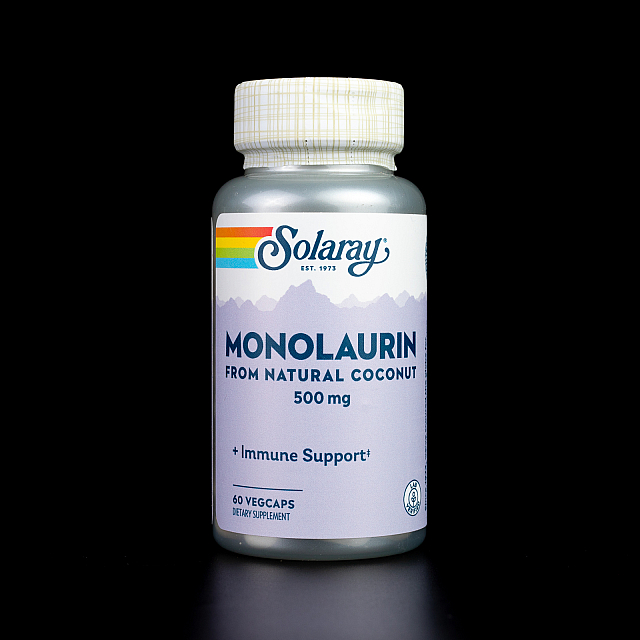 Monolaurin 500 mg (60 veg caps)  