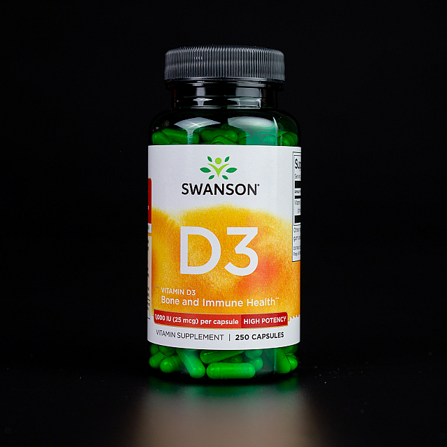 D3 1000 IU 25 mcg (250 caps)  