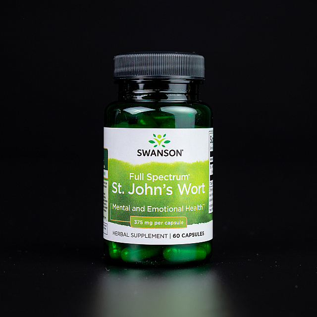 St. John's Wort Full Spectrum  375 mg (60 caps)  