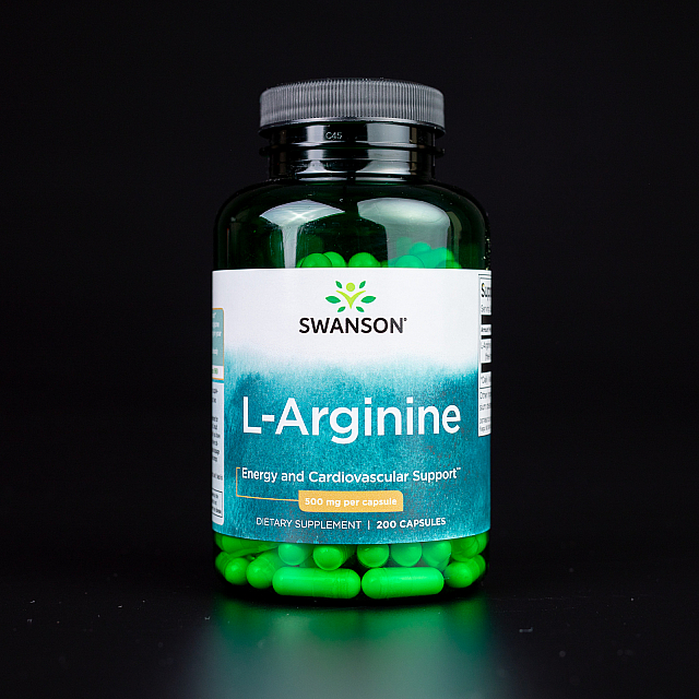 L-Arginine 500 mg (200 caps)  