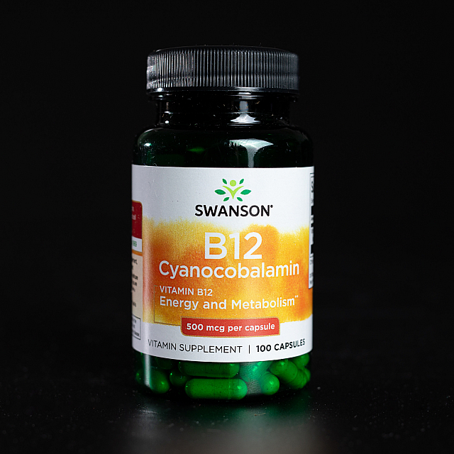 B-12 500 mcg (100 tabs)  
