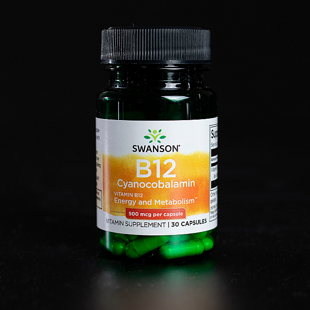 B-12 500 mcg (30 tabs)  