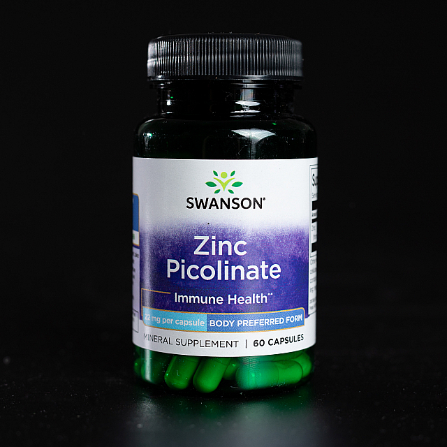 Zinc Picolinate 22 mg (60 caps)  
