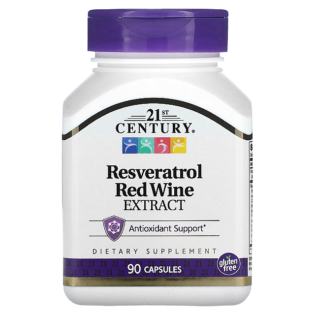 Resveratrol Red Wine Extract (90 Capsules)