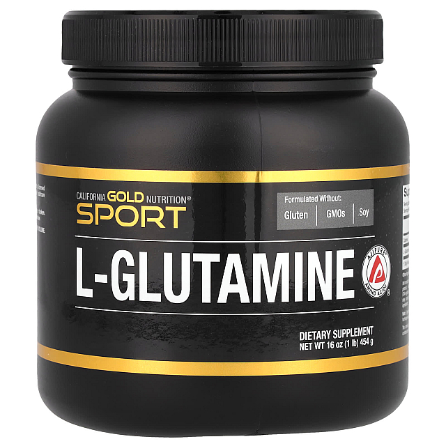 L-Glutamine Powder AjiPure Gluten Free (454 g)