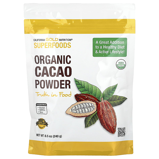 Organic Cacao Powder (240 g)