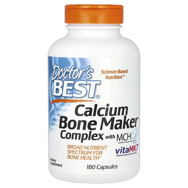 Calcium Bone Maker Complex with MCHCal (180 Capsules)