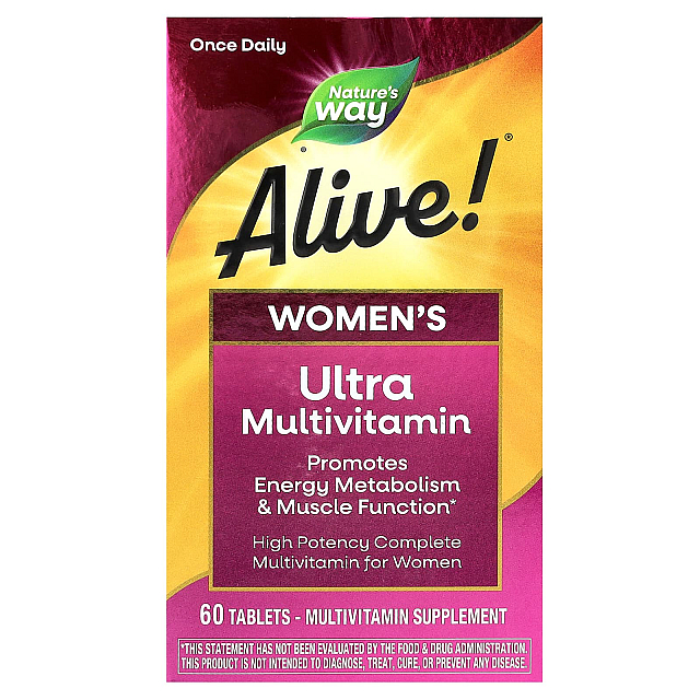 Alive! Women's Ultra Multivitamin (60 Tablets)