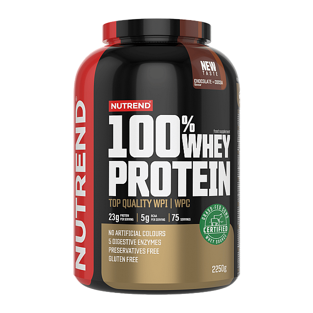 100% Whey Protein (2,25 kg)  Chocolate-cocoa