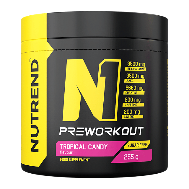 N1 Preworkout (255 g)  Tropical candy