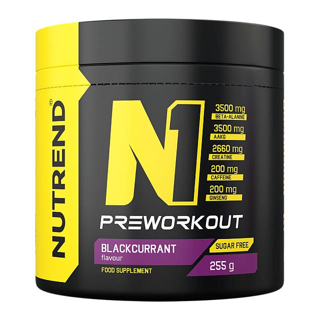 N1 Preworkout (255 g)  Blackcurrant