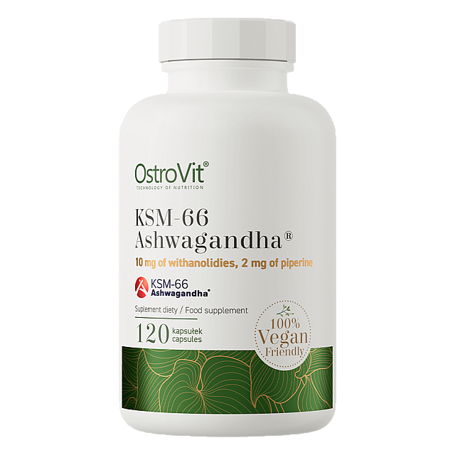 Ashwagandha KSM-66 VEGE (120 caps)  