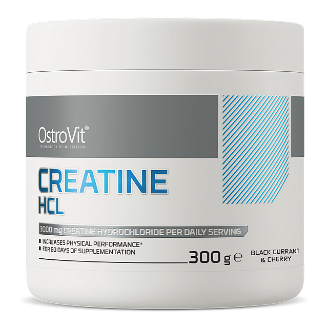 Creatine HCl (300 g) Black currant and cherry