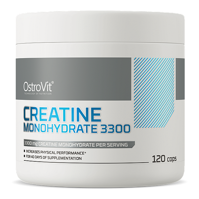 Creatine Monohydrate 3300 mg (120 caps)  