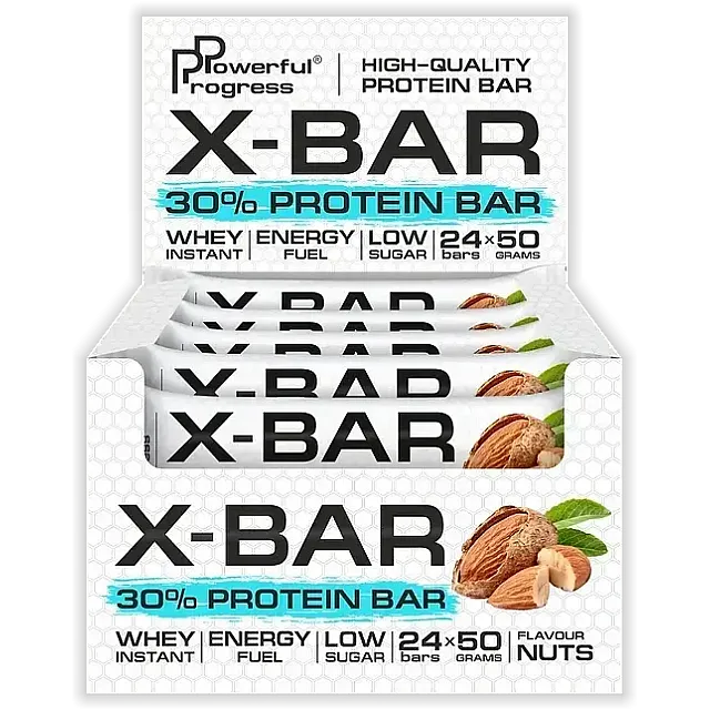 X-Bar 30% protein (50 g)  Nuts