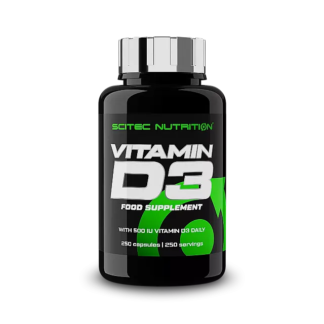 Vitamin D3 500 IU (250 caps)