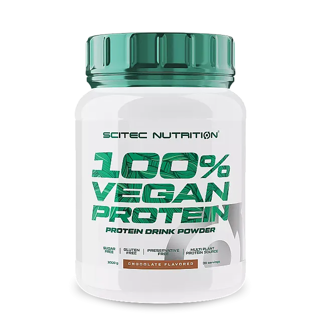100% Vegan Protein (1 kg) Chocolate 