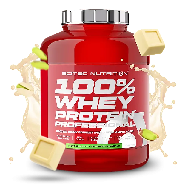 100% Whey Protein Professional (2,3 kg) Pistachio white chocolate