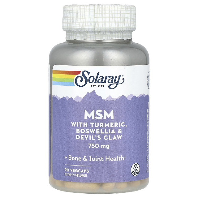 MSM 750mg	(90 Caps)