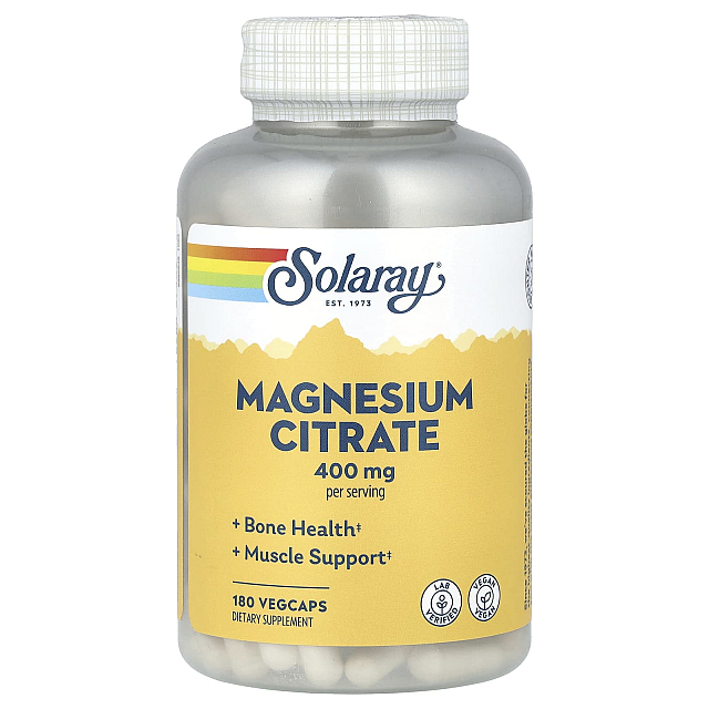 Magnesium Citrate 400 mg (180 caps)  