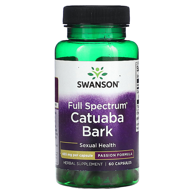 Catuaba Bark 465mg Full Spectrum	(60 caps)