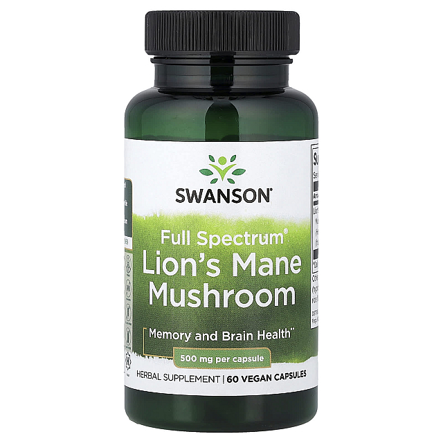 Full Spectrum Lion's Mane Mushroom (60 caps)