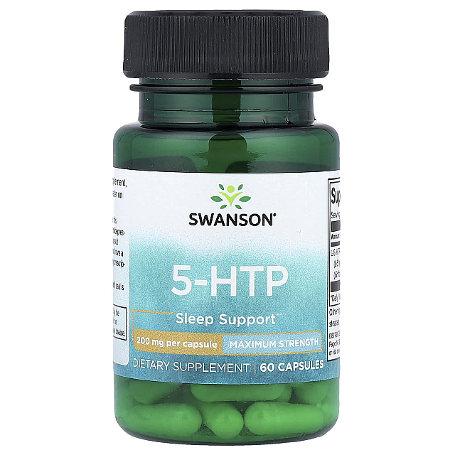 5-HTP Maximum Strength 200 mg (60 caps)   