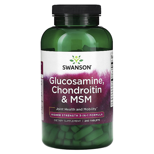 Glucosamine, Chondroitin & MSM (240 tab)  