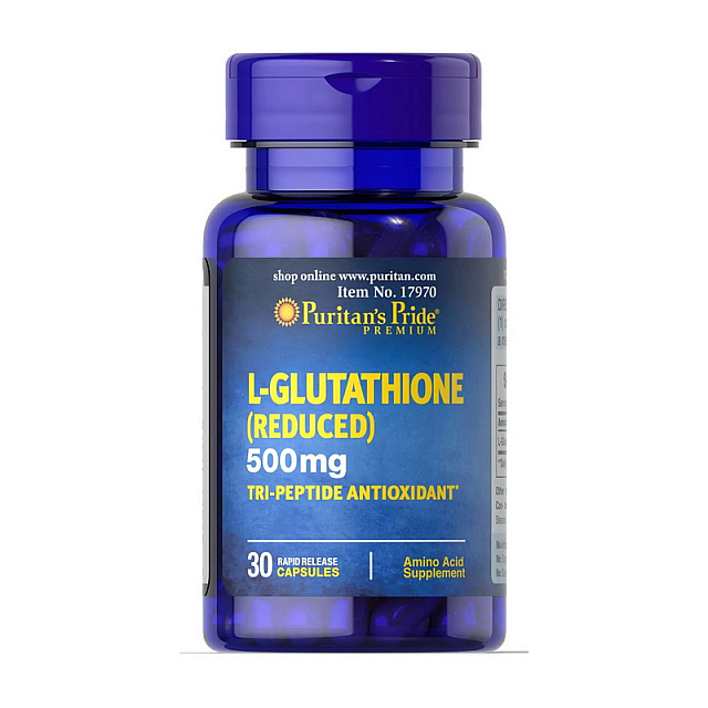 L-Glutathione (Reduced) 500 mg (30 caps)  
