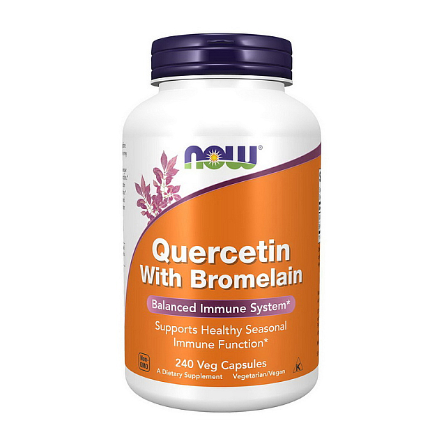 Quercetin With Bromelain (240 veg caps))  