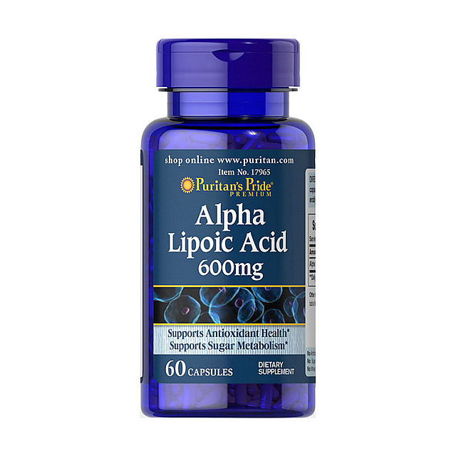 Alpha Lipoic Acid 600 mg (60 caps)  