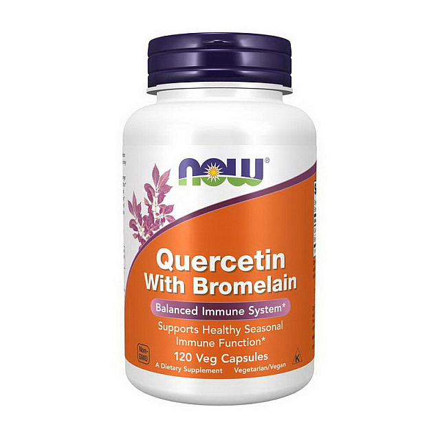 Quercetin with Bromelain (120 veg caps)  