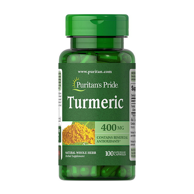 Turmeric 400 mg (100 caps)  