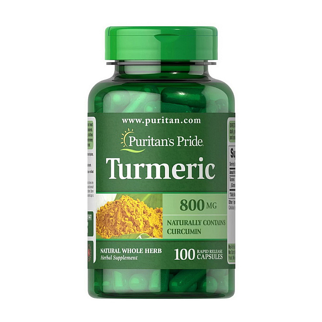 Turmeric 800 mg (100 caps)  
